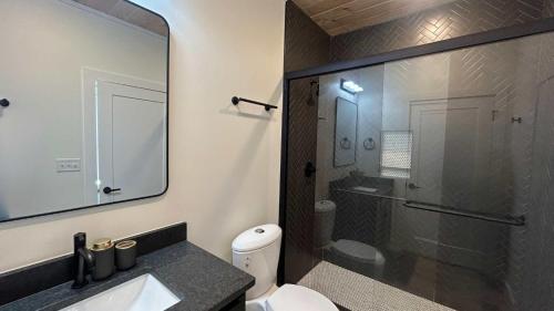 Vannituba majutusasutuses Splashing Views