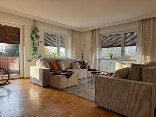 Χώρος καθιστικού στο Krumpes Quarters