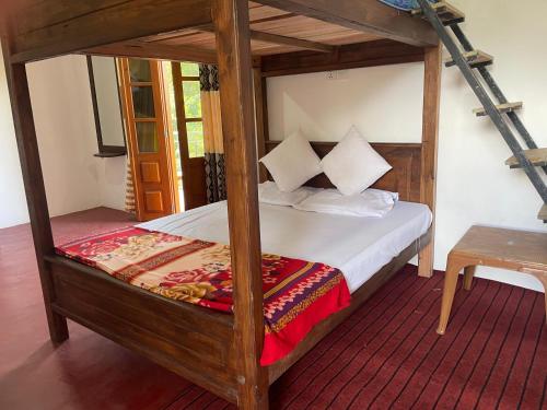 Ένα ή περισσότερα κρεβάτια σε δωμάτιο στο Blossom