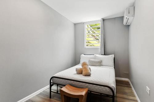 Postel nebo postele na pokoji v ubytování Vagones del Rio - River Access