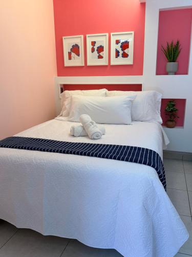 Postel nebo postele na pokoji v ubytování Habitación en Coyoacán 2