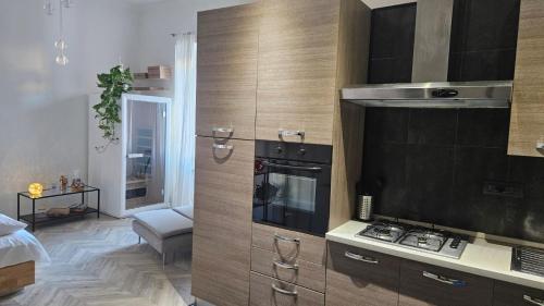 Kuchyň nebo kuchyňský kout v ubytování Solaris Home Spa