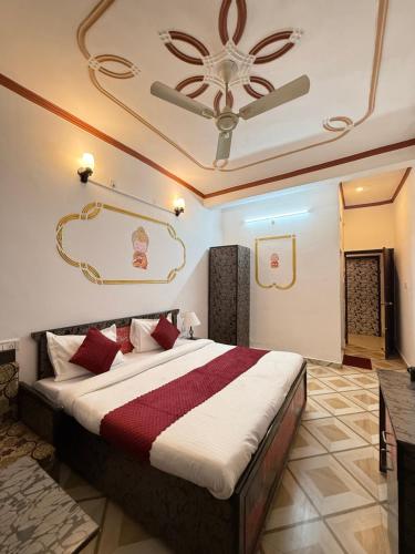 Giường trong phòng chung tại Hashtagg hostel and hotel