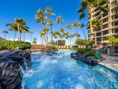 Πισίνα στο ή κοντά στο Kaanapali Alii 2 Bedroom Ocean View