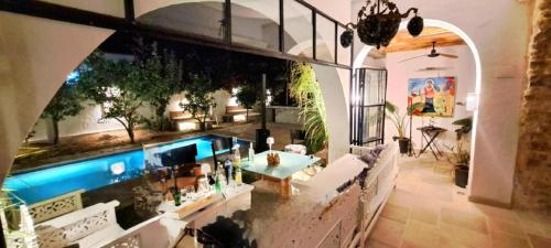 Χώρος καθιστικού στο Casa Dea - Bungalow Aphrodite