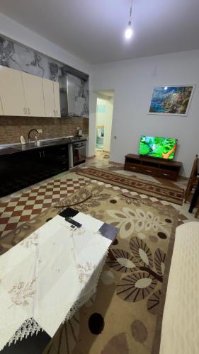 En eller flere senge i et værelse på EME Flat