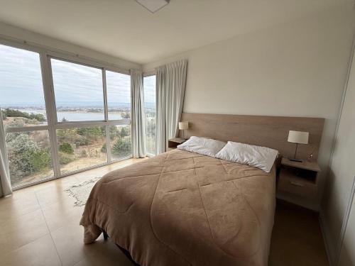 Ένα ή περισσότερα κρεβάτια σε δωμάτιο στο Depto Fragata