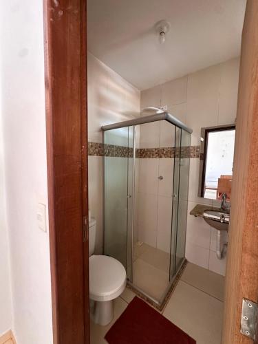 Ένα μπάνιο στο Village Villa Sossego