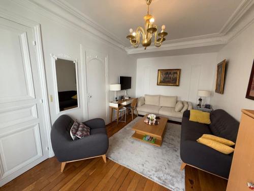 Χώρος καθιστικού στο Yzy-Loc Paris Champs Élysées Porte Maillot