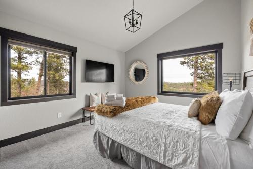 Ένα ή περισσότερα κρεβάτια σε δωμάτιο στο MK Hideaway