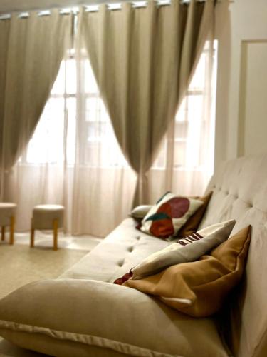 Χώρος καθιστικού στο Apartamento central