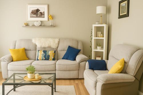 Χώρος καθιστικού στο The Acres Retreat -Cosy and Welcoming