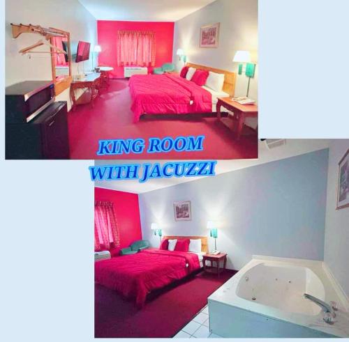 Postel nebo postele na pokoji v ubytování Astoria inn