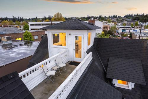 Budova, kde se prázdninový dům nachází