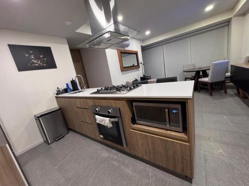 Η κουζίνα ή μικρή κουζίνα στο Centro Zapopan