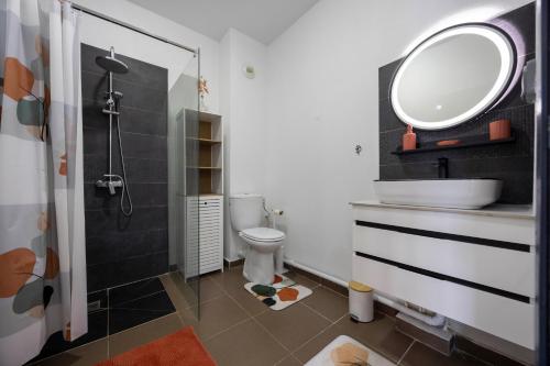 Et badeværelse på Ambre - destination Guyane