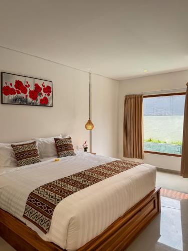 Postel nebo postele na pokoji v ubytování DAshoka guest house