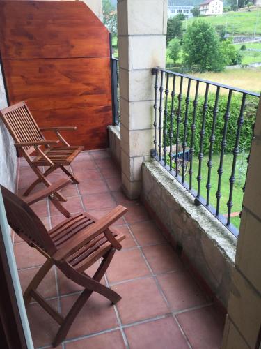 Μπαλκόνι ή βεράντα στο Hosteria La Moraleja