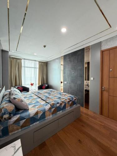 Ένα ή περισσότερα κρεβάτια σε δωμάτιο στο 1 Bedroom, suitable for 3 people