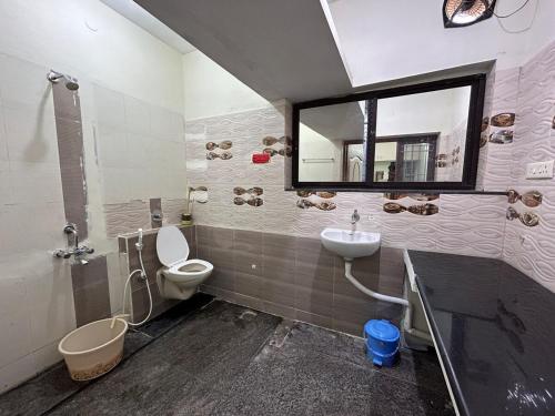 Koupelna v ubytování Maison Coramandal