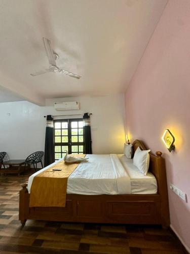 Ένα ή περισσότερα κρεβάτια σε δωμάτιο στο Hotel Morning inn