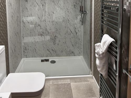 Koupelna v ubytování Hotchkin Lodge