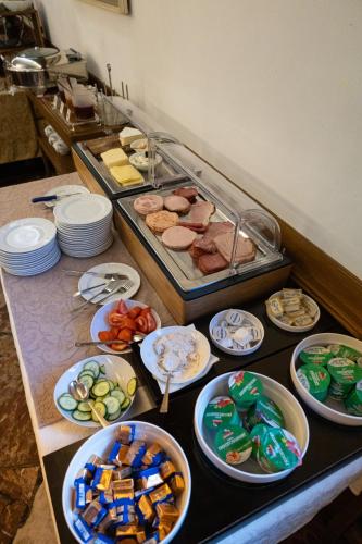 Comida en la pensión o alrededores