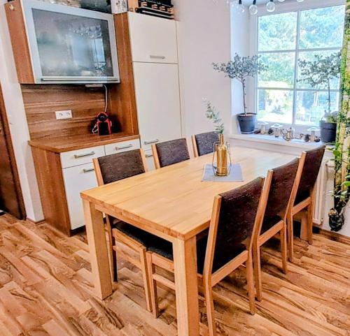 Η κουζίνα ή μικρή κουζίνα στο Appartement Ennsperle