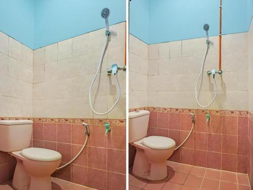 Koupelna v ubytování Hotel O J&b Rooms Tomang