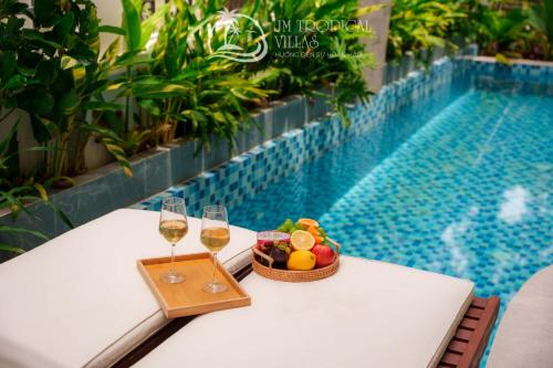 Πισίνα στο ή κοντά στο JM Villas Tropical Khem Beach