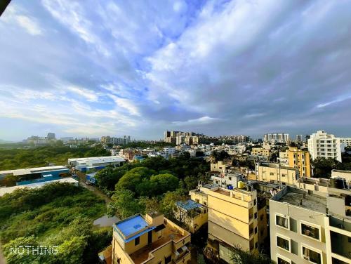 Vista general de Pune o vista desde el departamento
