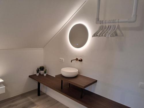 Koupelna v ubytování De Horizon in de Westhoek