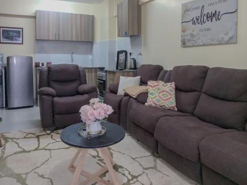 Posezení v ubytování Casa Almasi