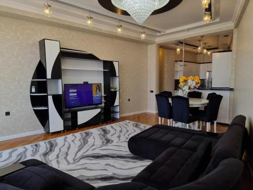 Zona d'estar a central apartment