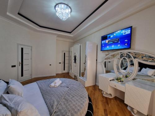Llit o llits en una habitació de central apartment