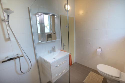 Koupelna v ubytování Ferienhaus Monika