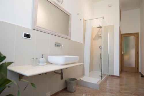 Koupelna v ubytování Maison Étoile