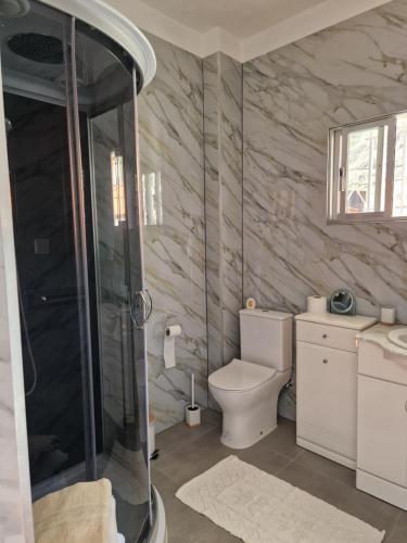 Koupelna v ubytování Nature Brava Stay