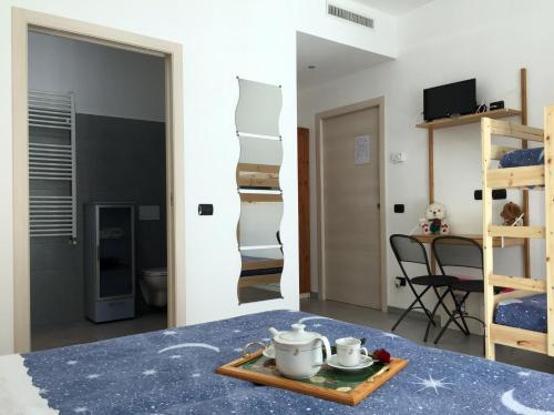 Postel nebo postele na pokoji v ubytování B&B Honey Rooms