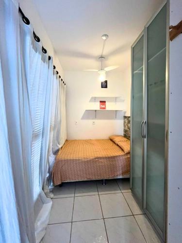 Postel nebo postele na pokoji v ubytování Apartamento com vista na Trindade