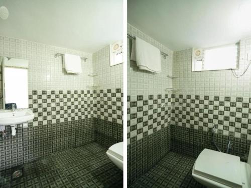 Koupelna v ubytování Rima adventure Tent munnar Suryanelli