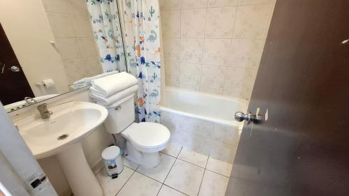 Koupelna v ubytování D12-6 Depto vista al mar.