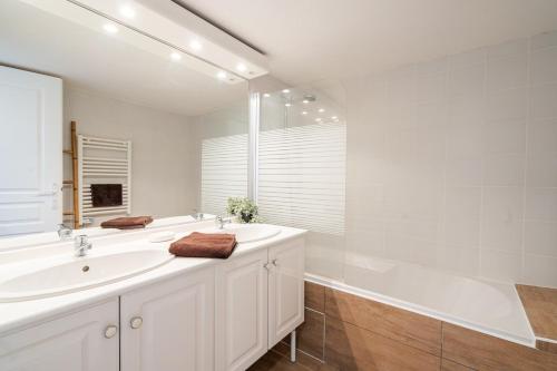 Koupelna v ubytování Le Loft, chic et cozy