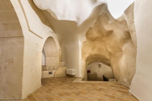 Koupelna v ubytování Casamata Matera