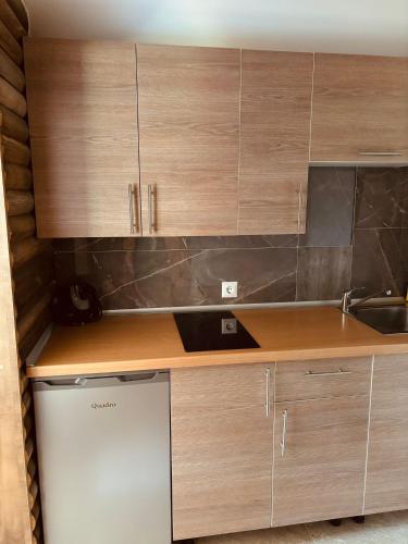 Kuchyň nebo kuchyňský kout v ubytování Apartments & Homes with the river Una view