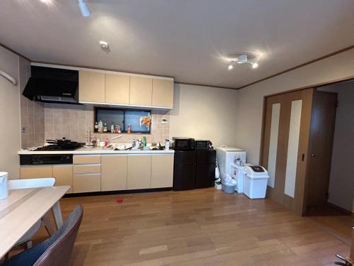 Kuchyň nebo kuchyňský kout v ubytování 十分钟到达Namba