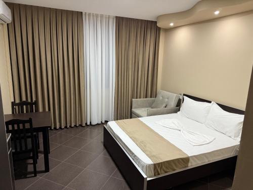 Postel nebo postele na pokoji v ubytování Kulla Resort