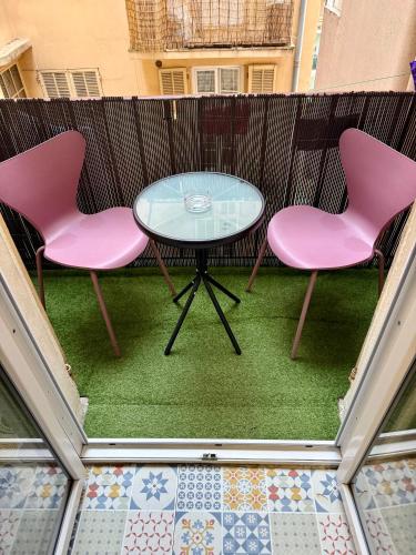 Deux pièces Libération - Balcon