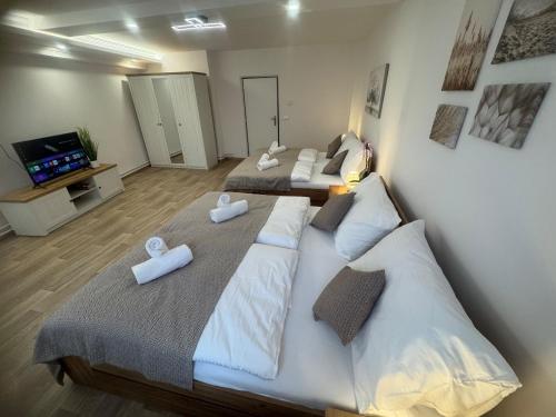 Μια τηλεόραση ή/και κέντρο ψυχαγωγίας στο Magnet Apartment