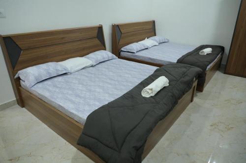 Postel nebo postele na pokoji v ubytování Uk casa